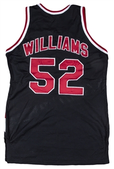 1989-90 Buck Williams Game Used Portland Trail Blazers Black Jersey (MEARS A10)